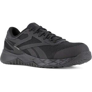 Women Reebok Nanoflex TR Composite Toe Safety Work Sneakers RB3315  Sz 8W Black